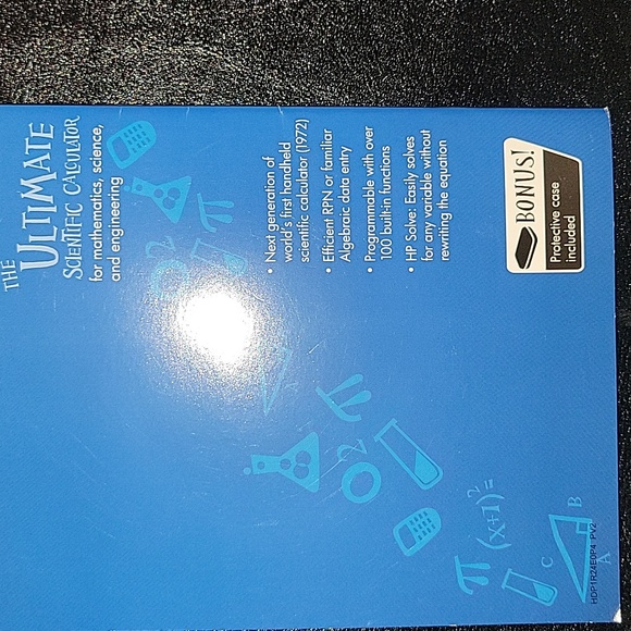 HP 35s Scientific Calculator - Black and Silver - Picture 9 of 9